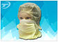 Disposable astronaut cap with face mask  2ply / 3ply earloop , made of polypropylene fabric